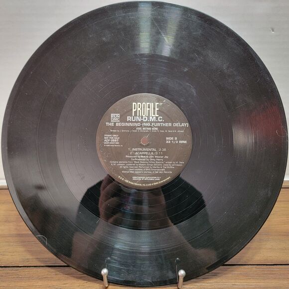 VINTAGE VINYL Run-D.M.C.: The Beginning (No Further Delay) w Method Man Promo LP - Picture 3 of 4
